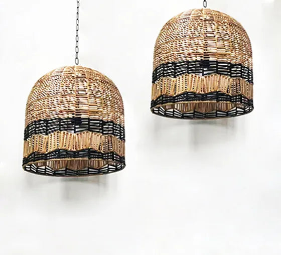 Camille Woven Lamp