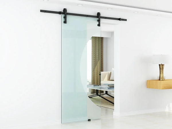 Glass Barn Door